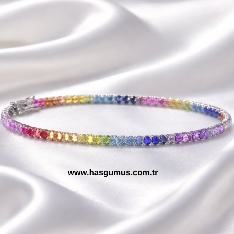 Gümüş Su Yolu Bileklik