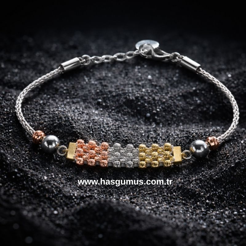 Gümüş Dorika Bileklik