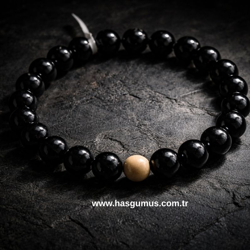 Akik Taşlı Bileklik