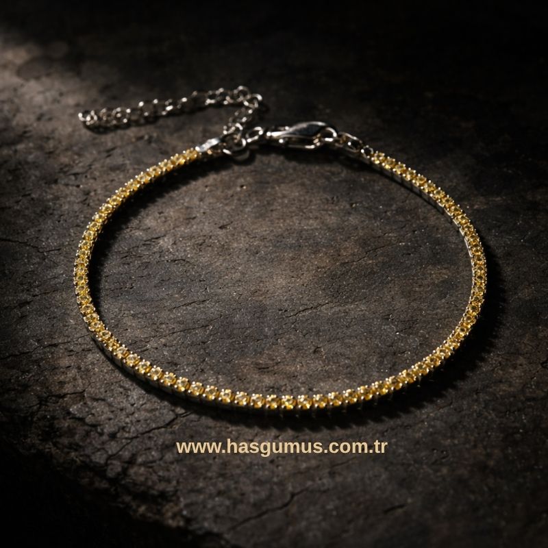 Gümüş Su Yolu Bileklik