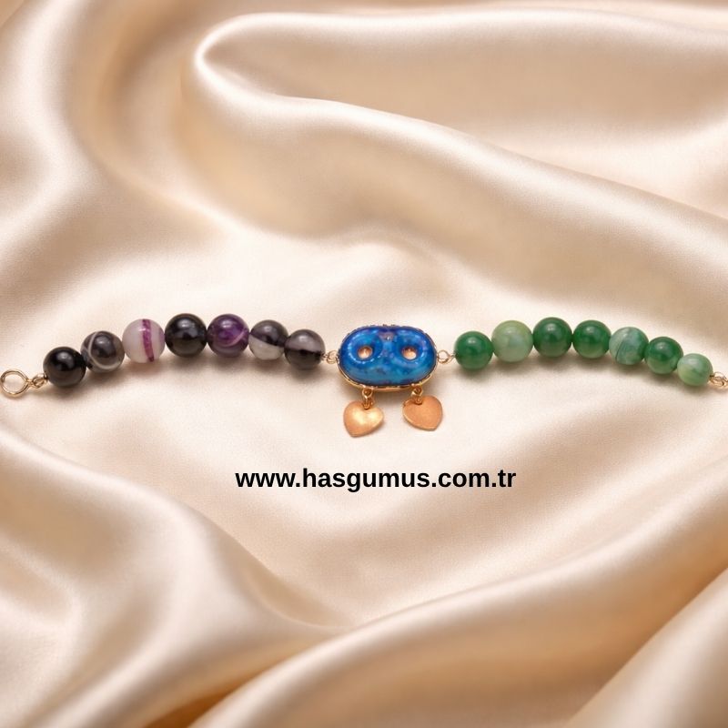 Gümüş Süryani Bileklik