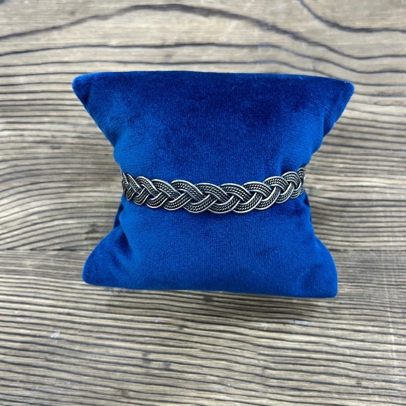 Örme Gümüş Bilezik