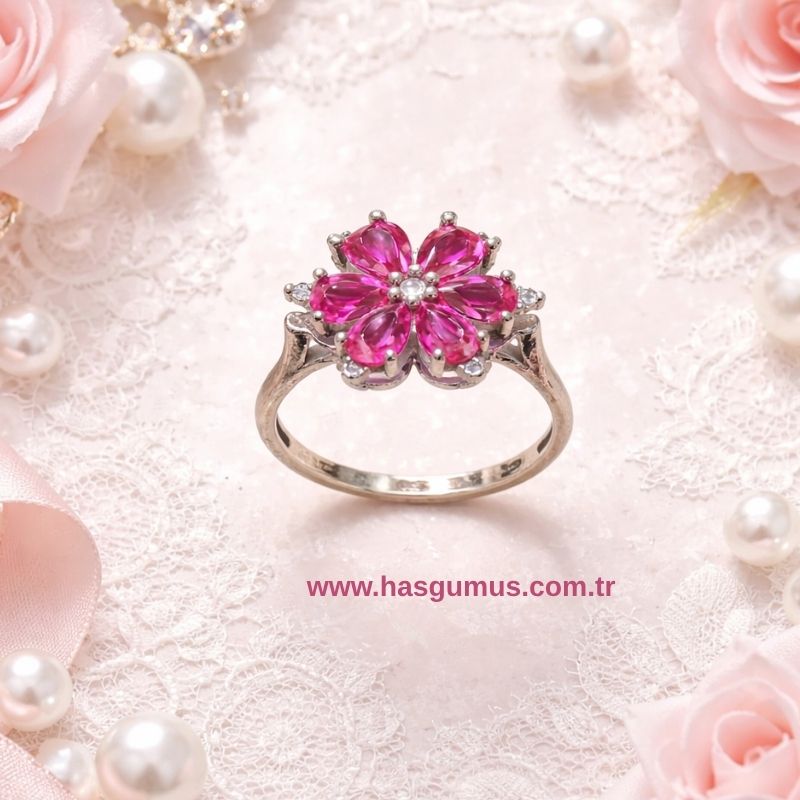 LOTUS ÇİÇEĞİ YÜZÜK