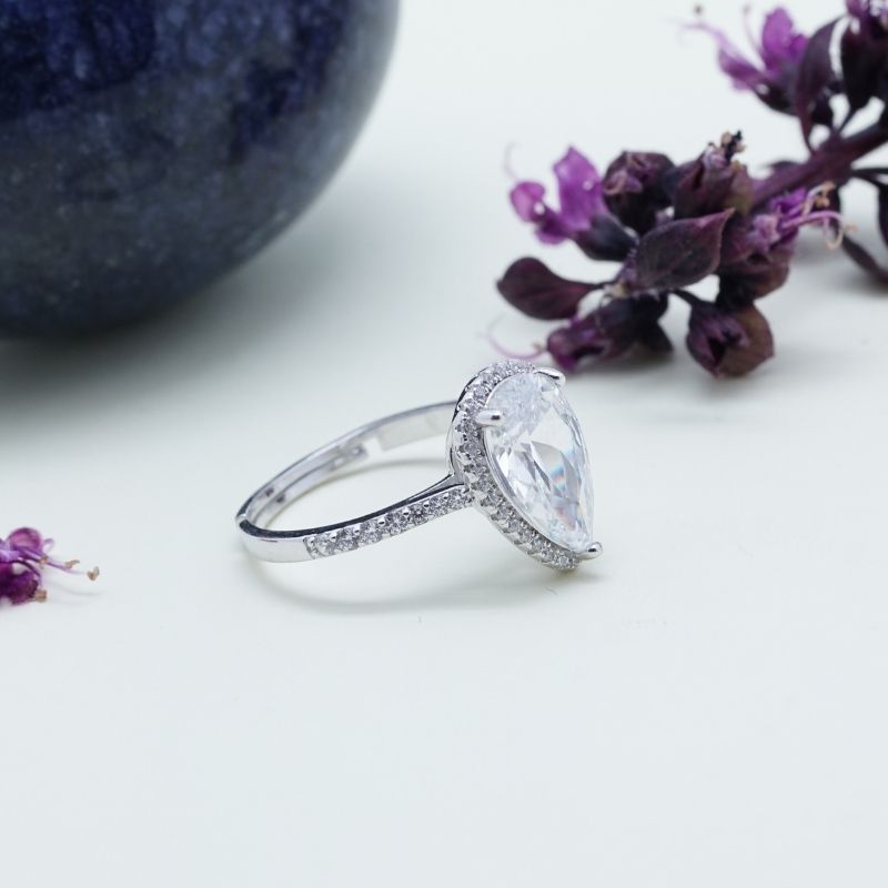 Damla Gümüş Yüzük