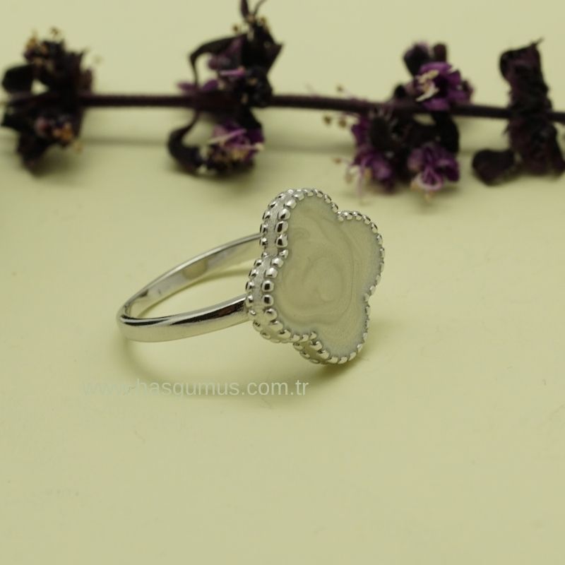 Van Cleef Gümüş Yüzük