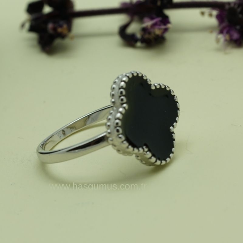 Van Cleef Gümüş Yüzük