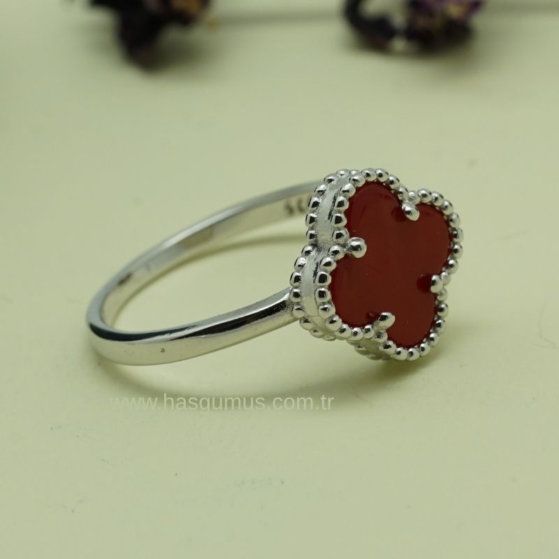 Van Cleef Gümüş Yüzük