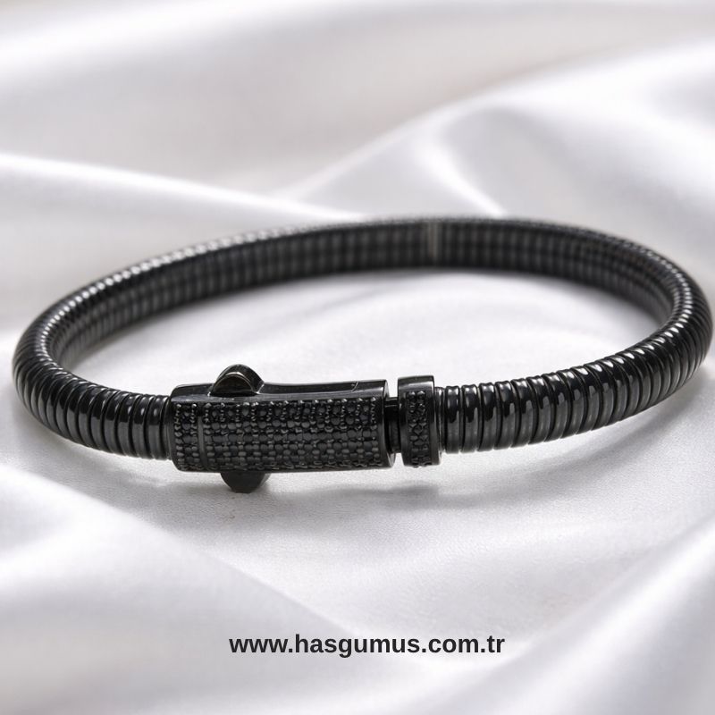 Gümüş Tasarım Bileklik