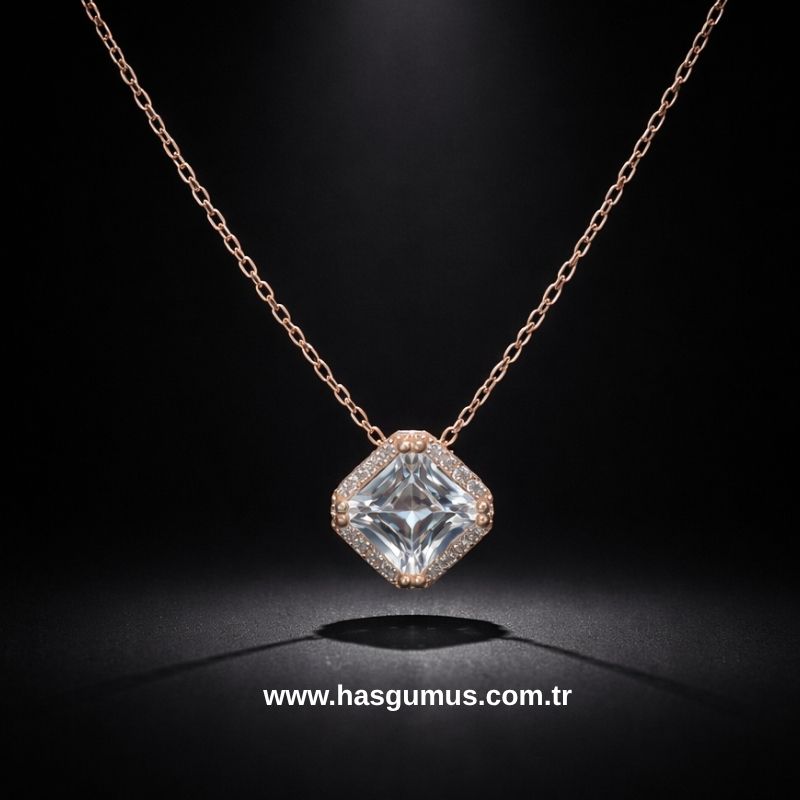 Gümüş Baget Kolye