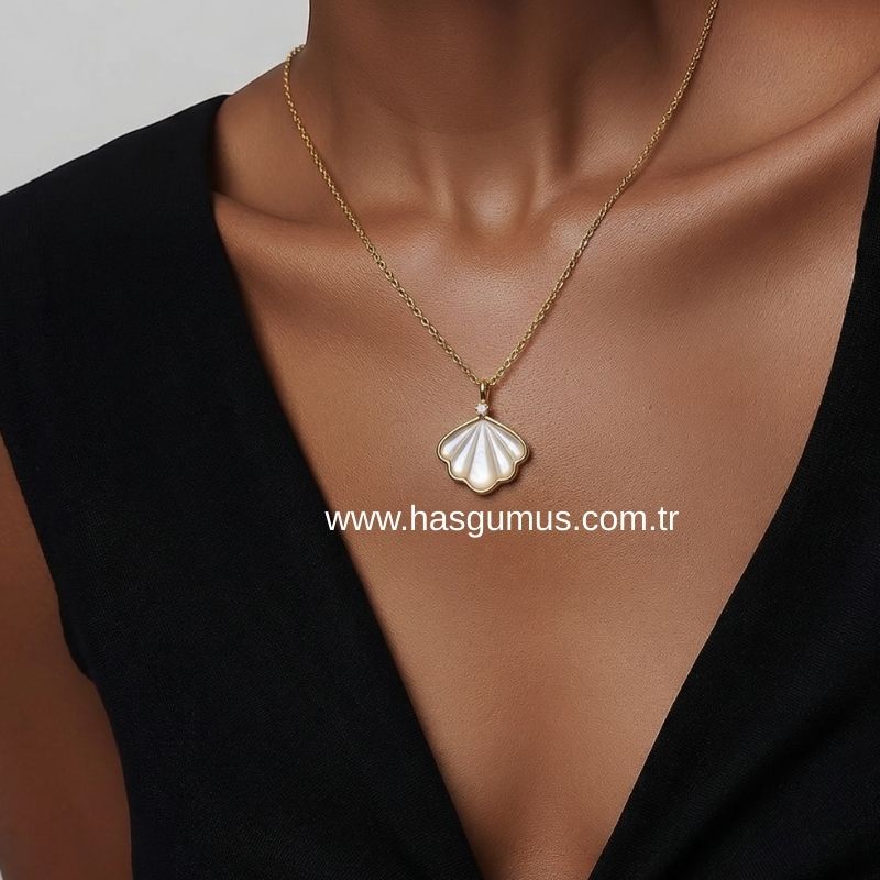Deniz Kabuğu Kolye