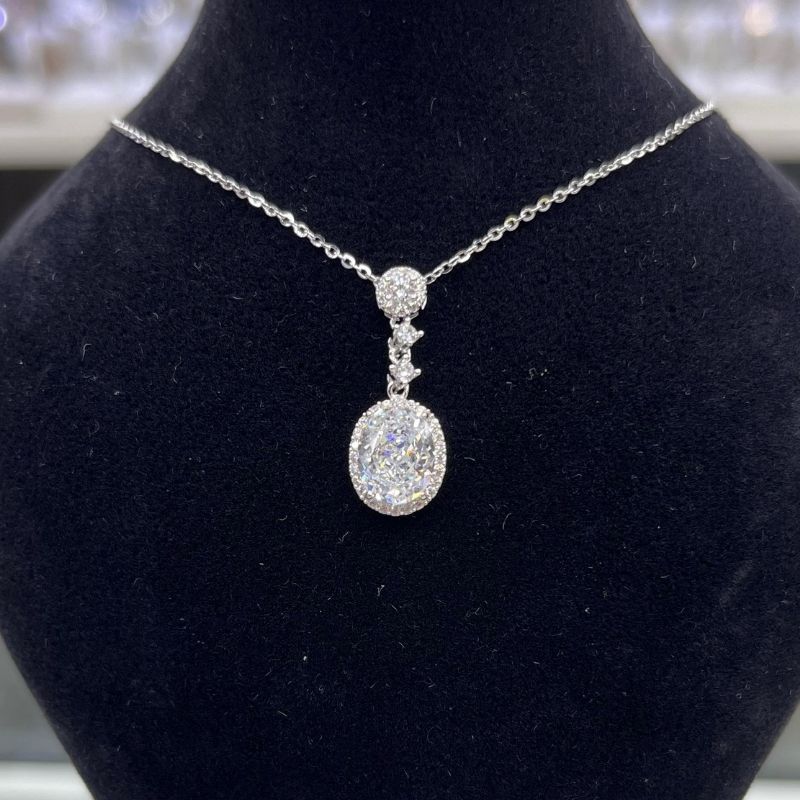 Zirkon Taşlı Kolye