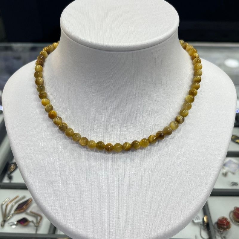 Kaplan Gözü Dizi Kolye