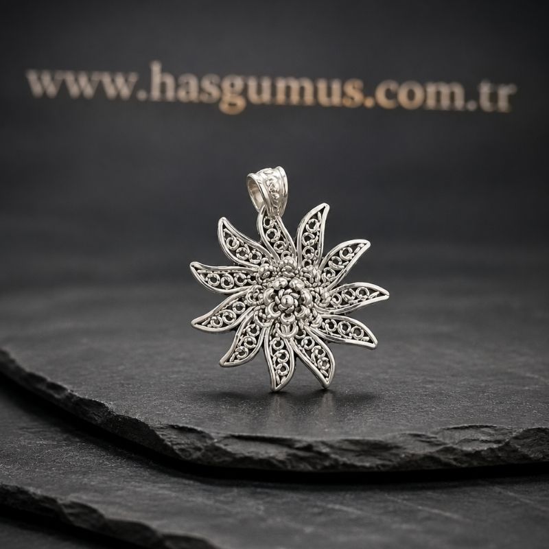 Gümüş Kolye Ucu