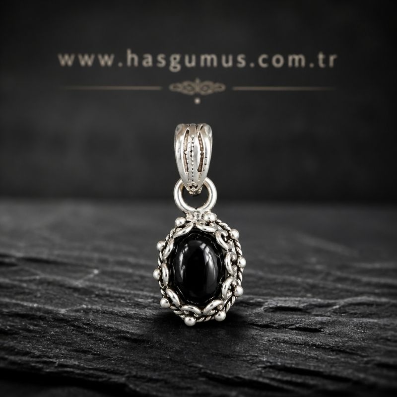Gümüş Kolye Ucu
