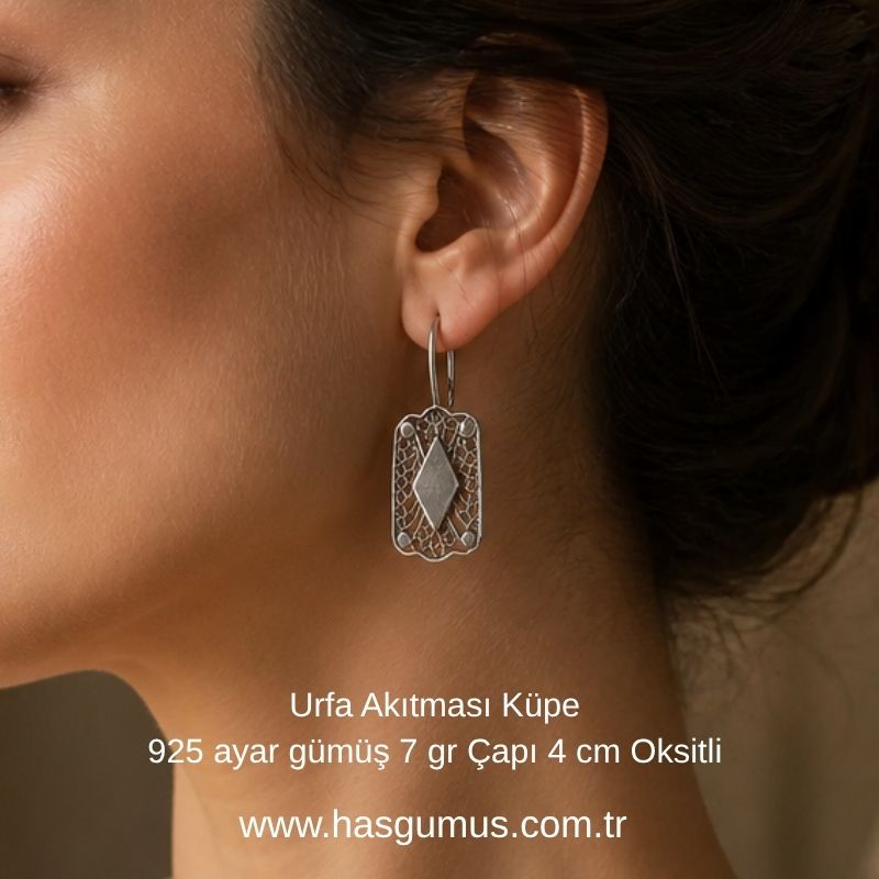 Urfa Akıtması Küpe
