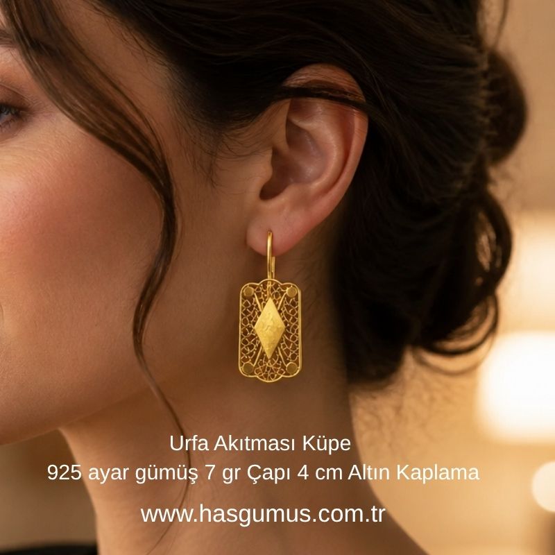 Urfa Akıtması Küpe